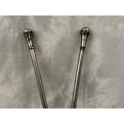 Grande pince ciseaux, pince à bras en fer forgé d'époque 18 ème