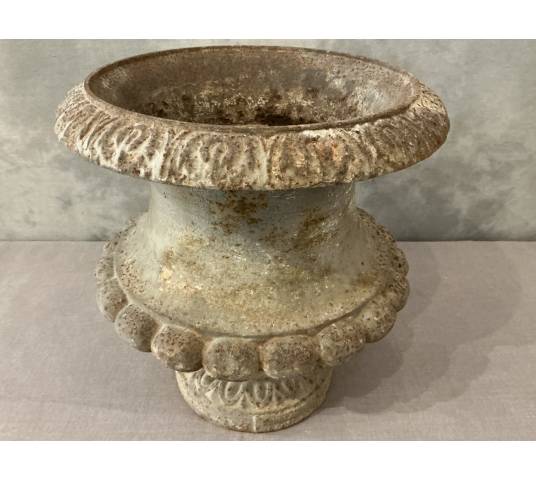 Late 19th century cast iron garden vase