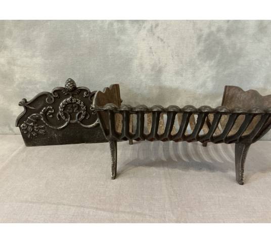 Small cast iron coal grate from the late 19th century