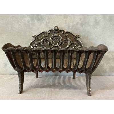 Small cast iron coal grate from the late 19th century