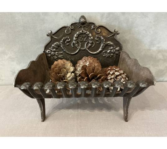 Small cast iron coal grate from the late 19th century