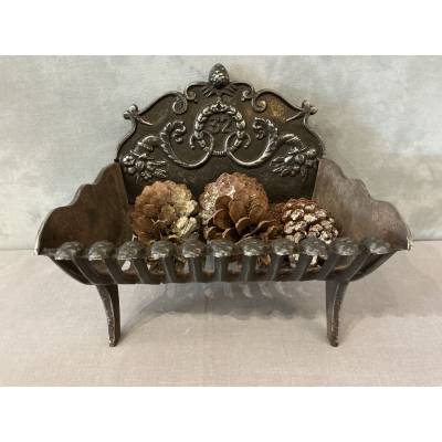 Small cast iron coal grate from the late 19th century