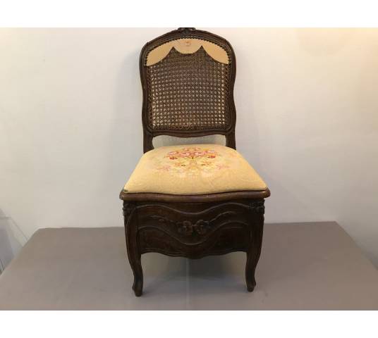 Charming chair of the period Louis XV 18 th