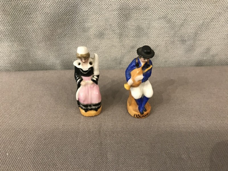 Paire de salerons Bretons d’époque 19 ème