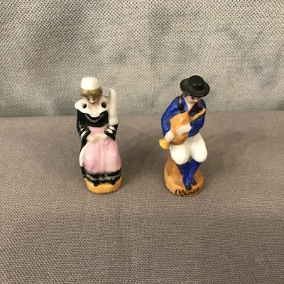 Paire de salerons Bretons d’époque 19 ème