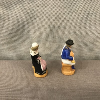 Paire de salerons Bretons d’époque 19 ème