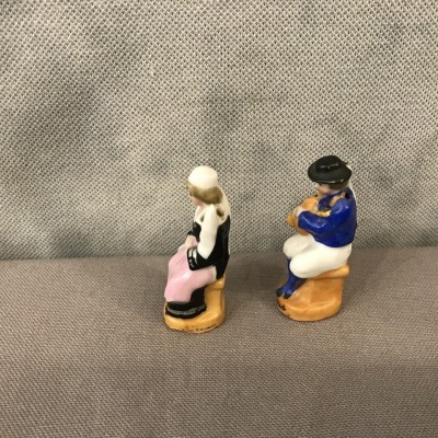 Paire de salerons Bretons d’époque 19 ème