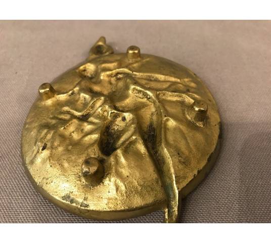 Charmant vide-poches en bronze d'époque 1900