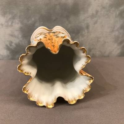 Old porcelain Vase of Old Paris of era 19th century.
