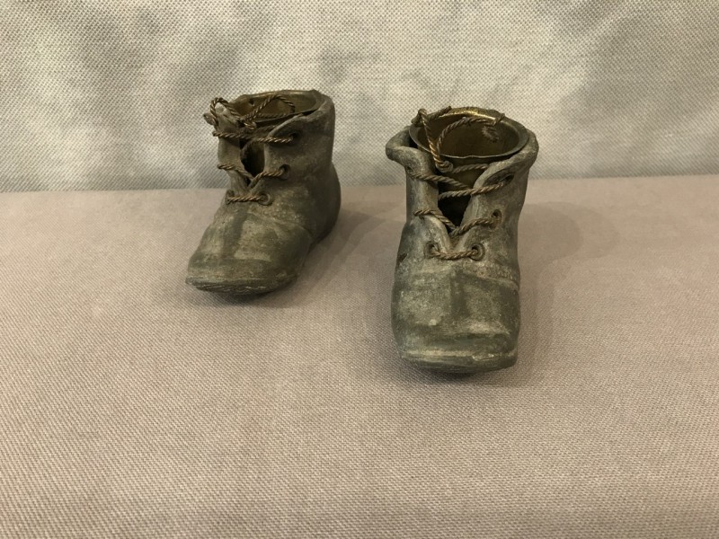 Paire de godillots pyrogène d’époque XXÈME