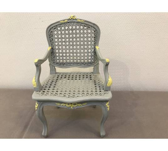 Louis XV style small miniature chair