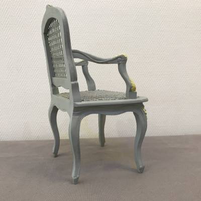 Louis XV style small miniature chair