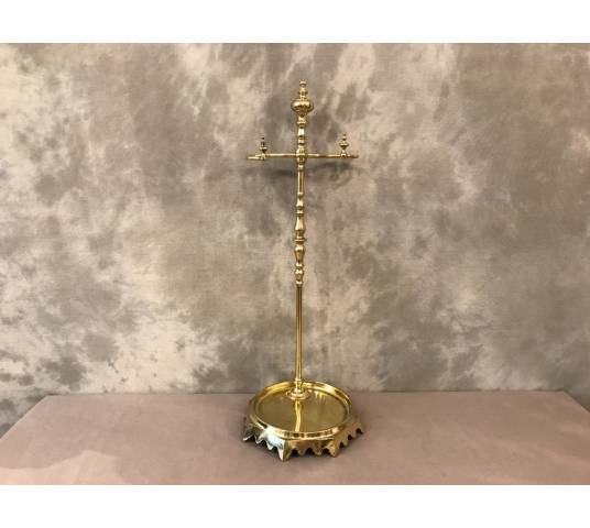 Antique brass mantelpiece - ( 19th century )