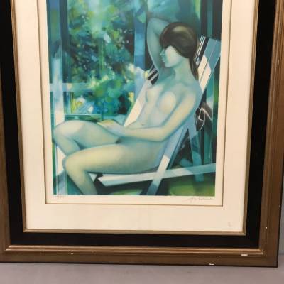 Lithographie Originale by Camille-Hilaire.
