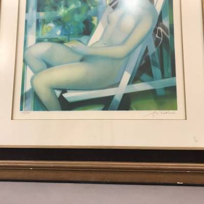 Lithographie Originale by Camille-Hilaire.