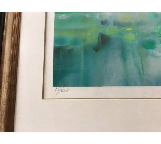Lithographie Originale by Camille Hilaire