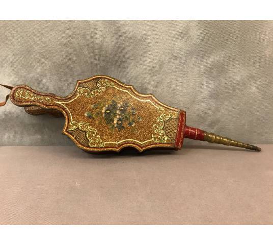 Beau bellows from the ancient fireplace 18 th