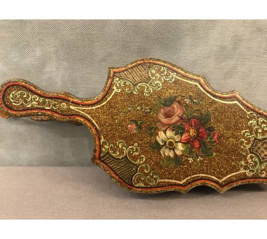 Beau bellows from the ancient fireplace 18 th