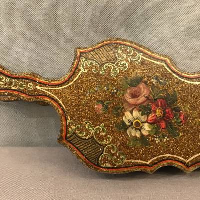 Beau bellows from the ancient fireplace 18 th