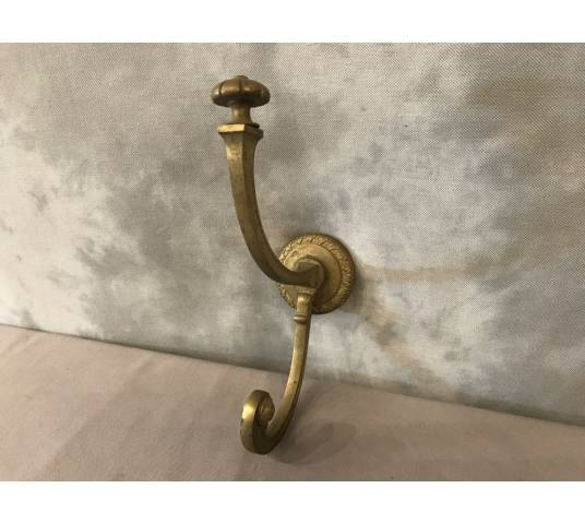 Patère en bronze d'époque 19 ème