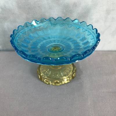 Georges Sand's model pressed glass model signed Portieux circa 1900