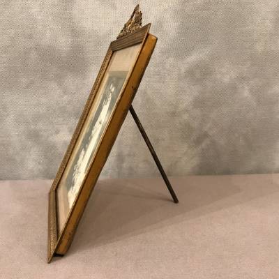 Beau frame in bronze gilded bronze 19 th Napoleon III