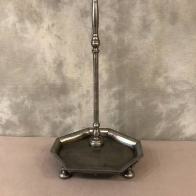 Serviteur de cheminée ancien en fer d'époque ( 19ème-siècle).