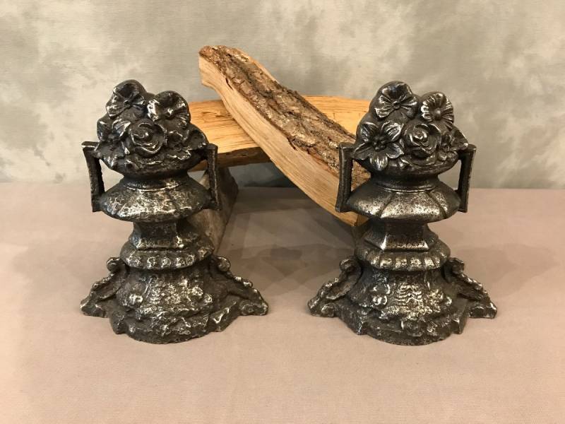 Pair of period cast iron tracks 19 th century
