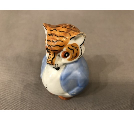 Sowl in German porcelain, period 19ème