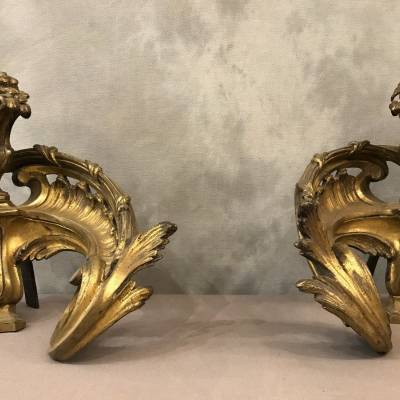 Pair of ancient bronze caterpillars 19th-Napoleon III