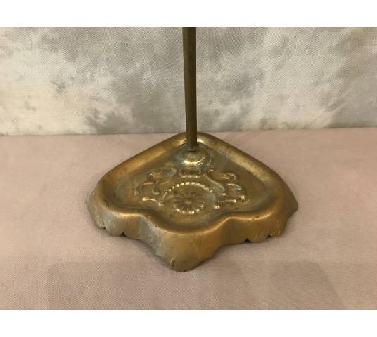 Antique brass mantelpiece 19th century.