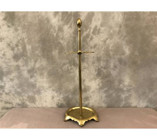 Antique brass mantelpiece 19th-century.