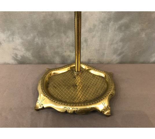 Antique brass mantelpiece 19th-century.