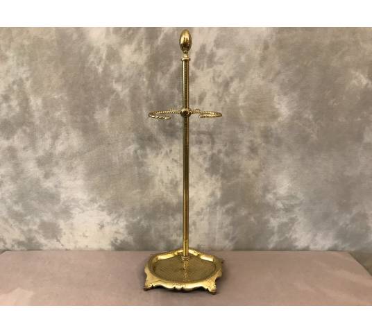 Antique brass mantelpiece 19th-century.