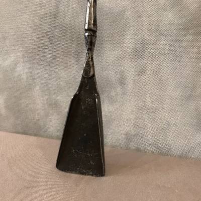 Early old wrought iron shovel 18 th