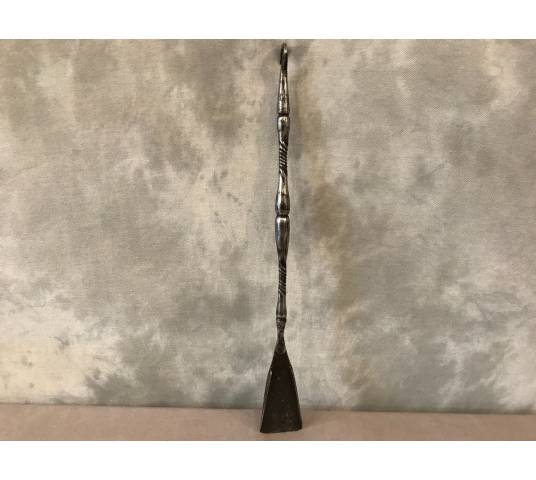Early old wrought iron shovel 18 th