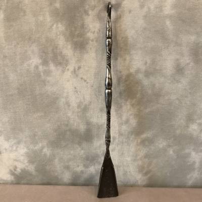Early old wrought iron shovel 18 th