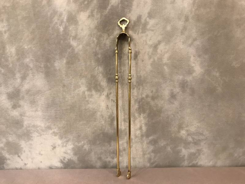 Antique brass chimney clip 19 th