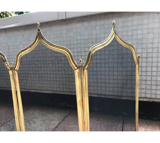 Great Old Firewall in Period Brass 19 th