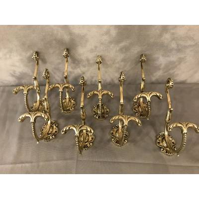 Set of mantles, antique bronze leges of epoch 19 th