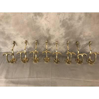 Set of mantles, antique bronze leges of epoch 19 th