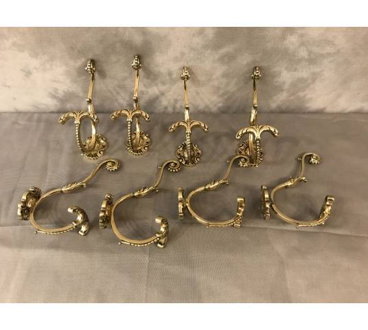 Set of mantles, antique bronze leges of epoch 19 th