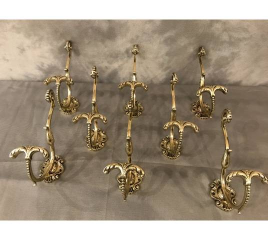 Set of mantles, antique bronze leges of epoch 19 th