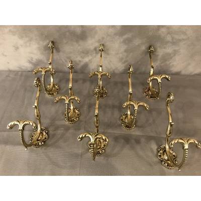 Set of mantles, antique bronze leges of epoch 19 th