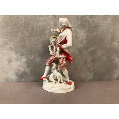 Personnage en porcelaine Allemande du Heubach d'époque 20 ème