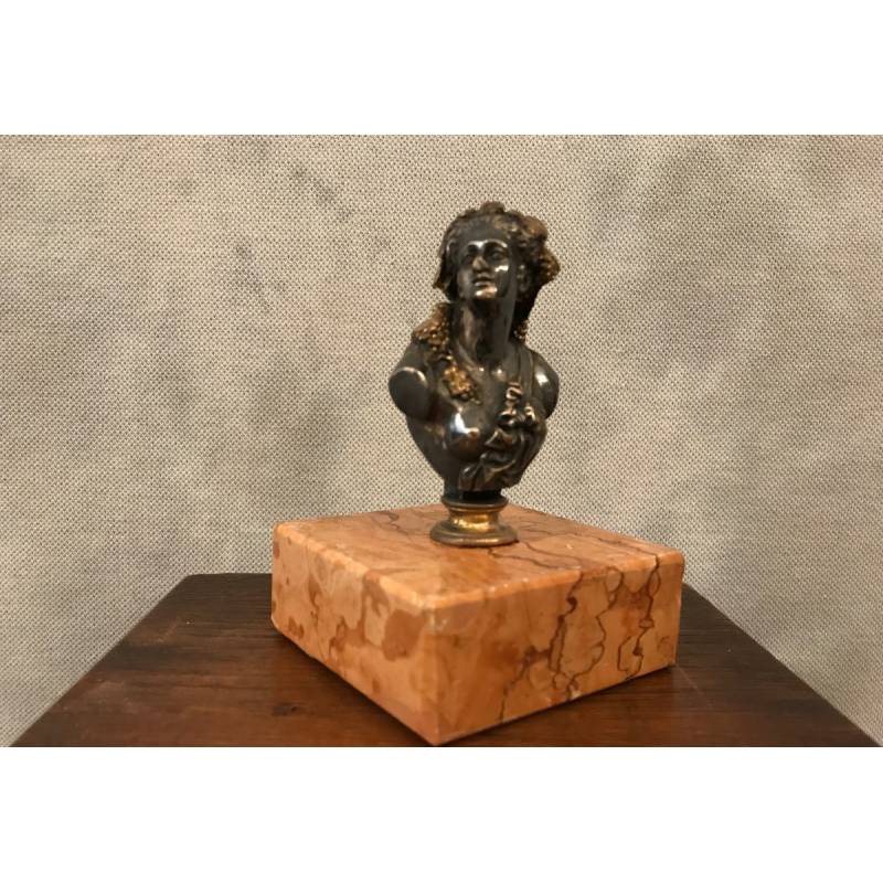 bronze Barbedienne "Bacchante" d'époque 19 ème