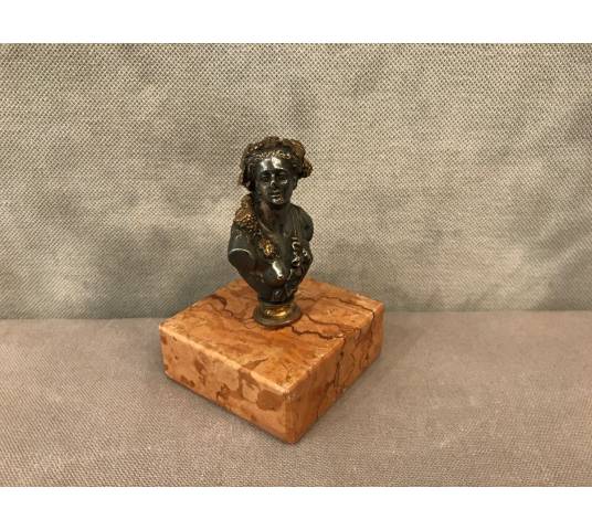 bronze Barbedienne "Bacchante" d'époque 19 ème