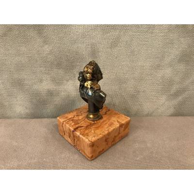 bronze Barbedienne "Bacchante" d'époque 19 ème