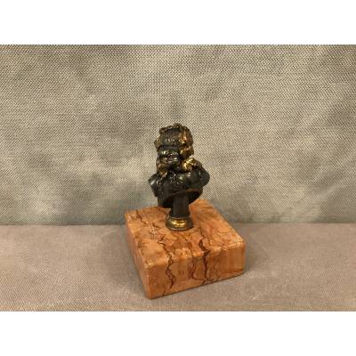 bronze Barbedienne "Bacchante" d'époque 19 ème
