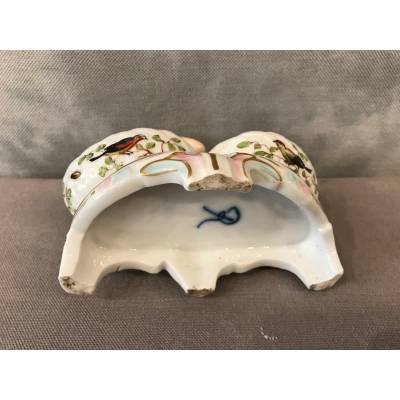 Saleron in porcelain of period Saxony 18 th